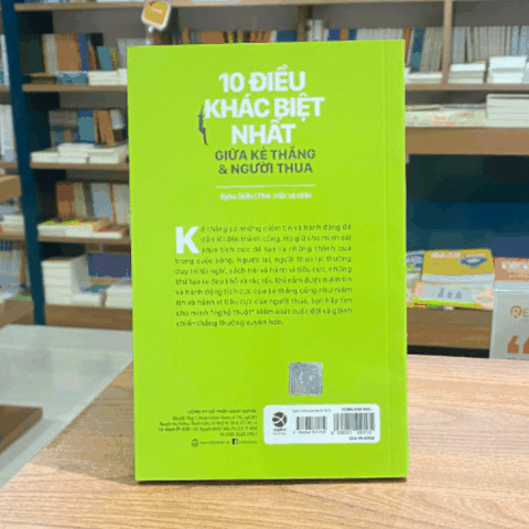 10 điều khác biệt nhất giữa kẻ thắng & người thua 99k