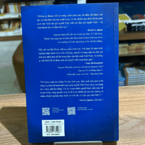 LEAN - vận hành doanh nghiệp xuất sắc (SDV) 299K