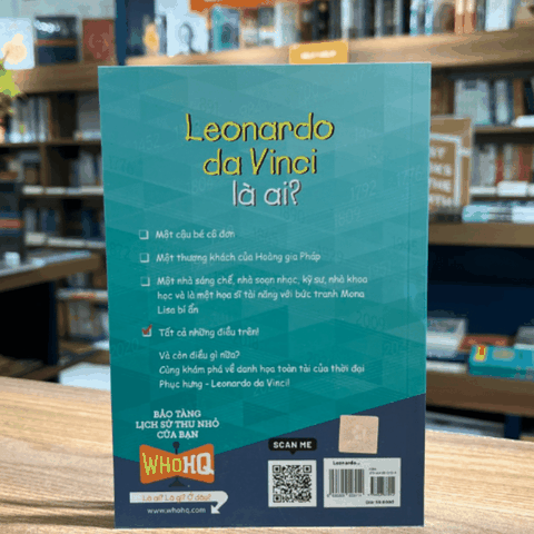 Bộ sách chân dung - Leonardo Da Vinci là ai? 59k