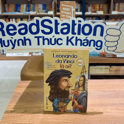 Bộ sách chân dung - Leonardo Da Vinci là ai? 59k