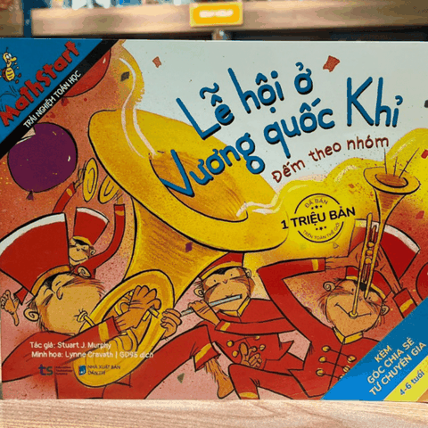 Mathstart trải nghiệm toán học: Lễ hội ở vương quốc Khỉ 59k