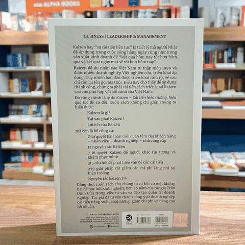 Kaizen - Cải tiến hiện trường, hiệu quả tức thì 169k