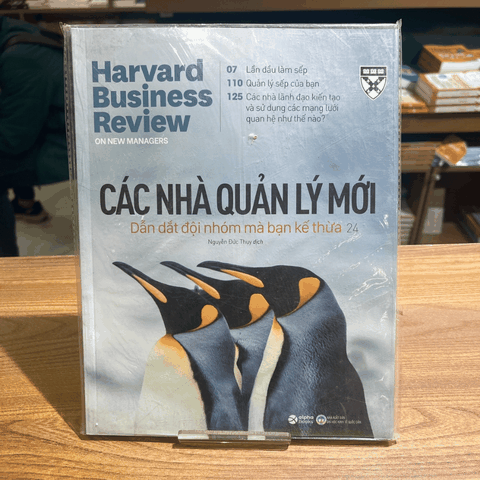 HBR OnPoint 2021: Các nhà quản lý mới 269k