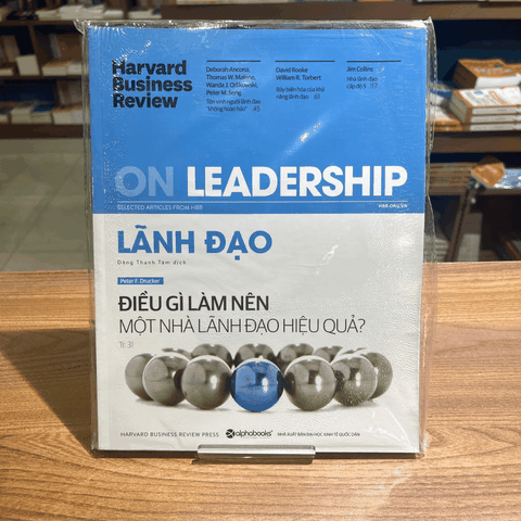 HBR ON - Lãnh đạo : Điều gì làm nên một nhà lãnh đạo 199k