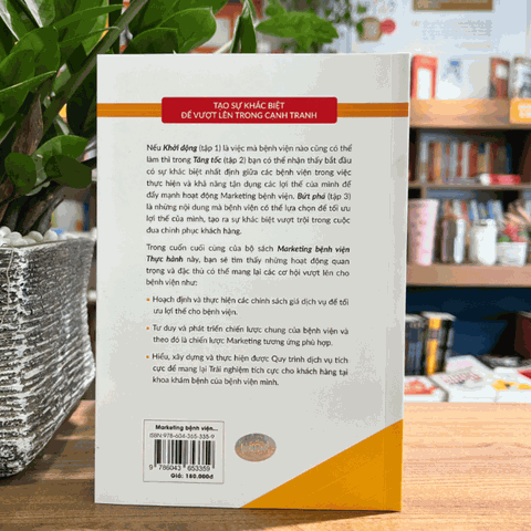 Marketing bệnh viện thực hành 3 : Bứt phá (SDV) 180k
