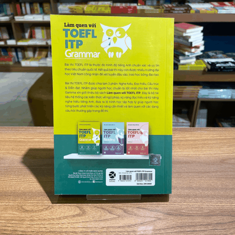 Làm quen với TOEFL ITP Grammar 289k