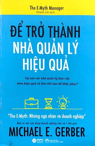 Để trở thành nhà quản lý hiệu quả 109k