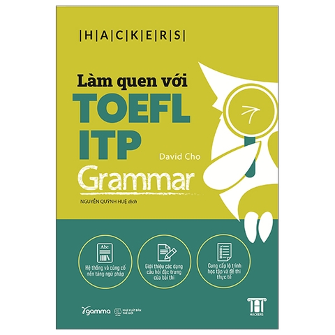 Làm quen với TOEFL ITP Grammar 289k