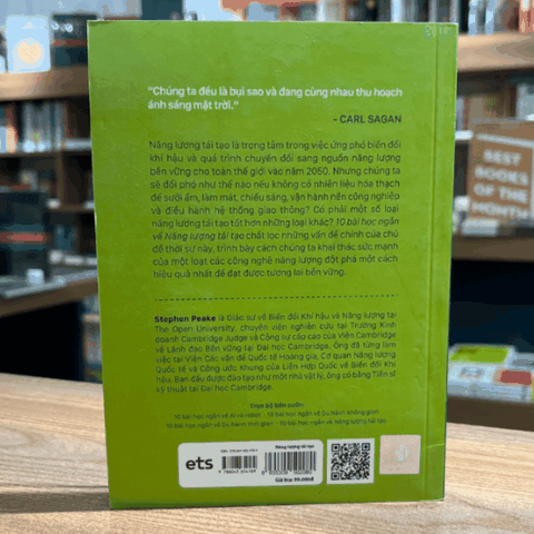 Einstein bỏ túi: 10 bài học ngắn về - Năng lượng tái tạo 99k