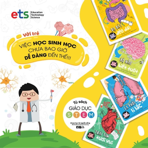 Bộ cơ thể người vui nhộn (4c) 260k