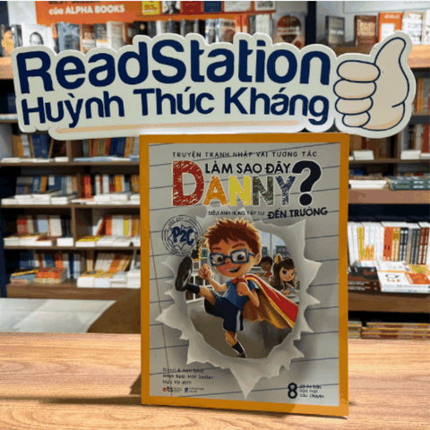 Truyện tranh nhập vai tương tác: Làm sao đây Danny? - Siêu anh hùng tập sự đến trường 109k