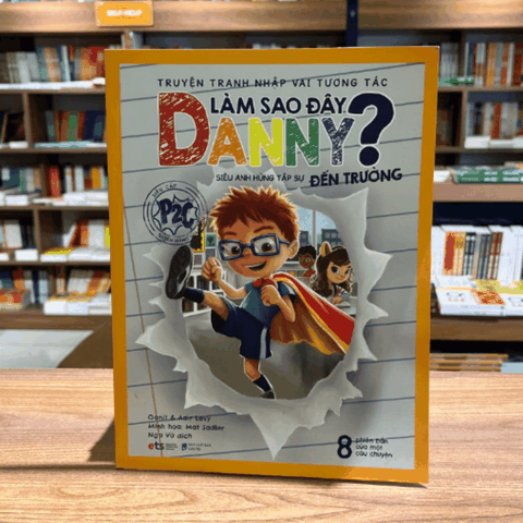 Truyện tranh nhập vai tương tác: Làm sao đây Danny? - Siêu anh hùng tập sự đến trường 109k
