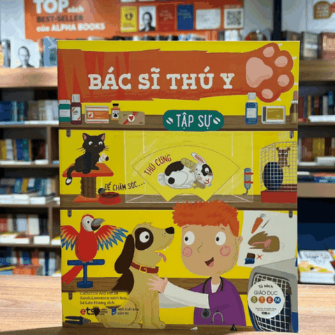 Tủ sách giáo dục Stem: Bác sĩ thú y tập sự 69k