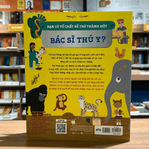 Tủ sách giáo dục Stem: Bác sĩ thú y tập sự 69k