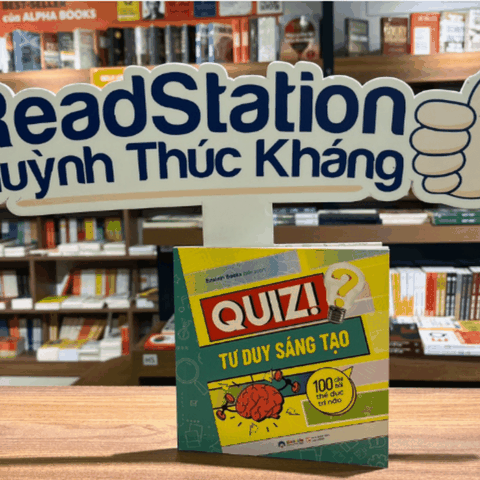 Quiz! tư duy sáng tạo: 100 câu hỏi thể dục trí não 49k
