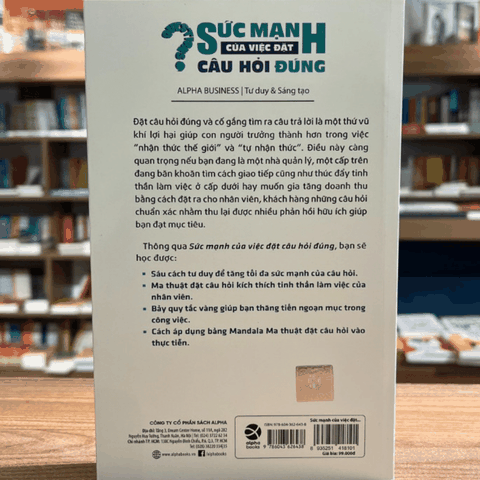 Sức mạnh của việc đặt câu hỏi đúng 99k