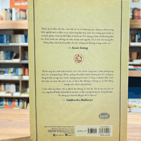 Lịch sử ung thư - Hoàng đế của bách bệnh (bìa mềm) 289k