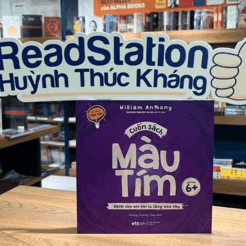 Bộ cầu vồng cảm xúc: Cuốn sách màu tím - dành cho em khi lo lắng bủa vây 50k