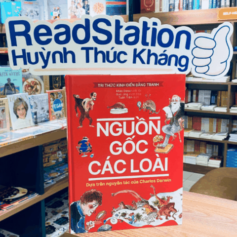 Tri thức kinh điển bằng tranh: Nguồn gốc các loài (BC) 269k