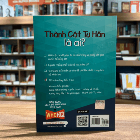 Bộ sách chân dung - Thành Cát Tư Hãn là ai? 59k