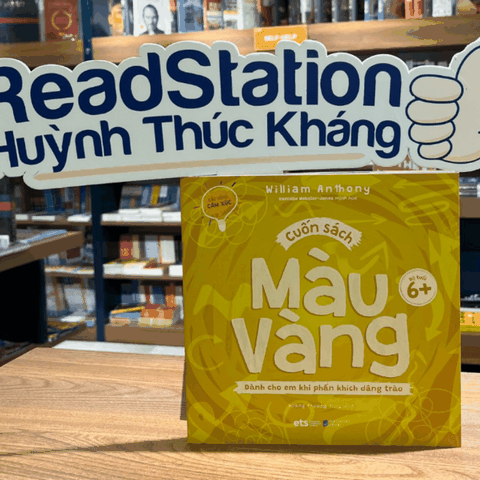 Bộ cầu vồng cảm xúc: Cuốn sách màu vàng - dành cho em khi phấn khích dâng trào 50k