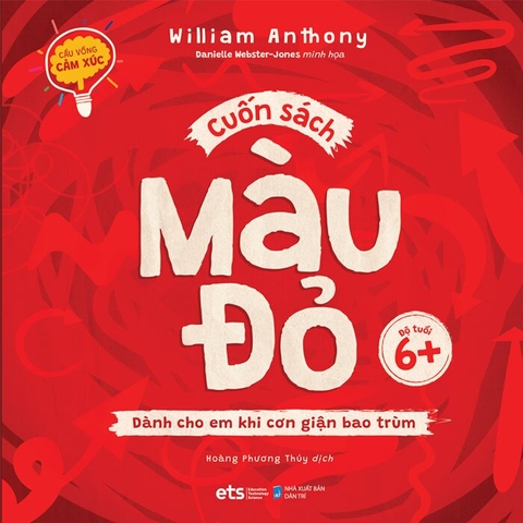 Bộ cầu vồng cảm xúc: Cuốn sách màu đỏ - dành cho em khi cơn giận bao trùm 50k