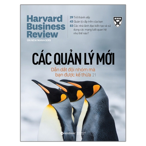 HBR OnPoint 2021: Các nhà quản lý mới 269k