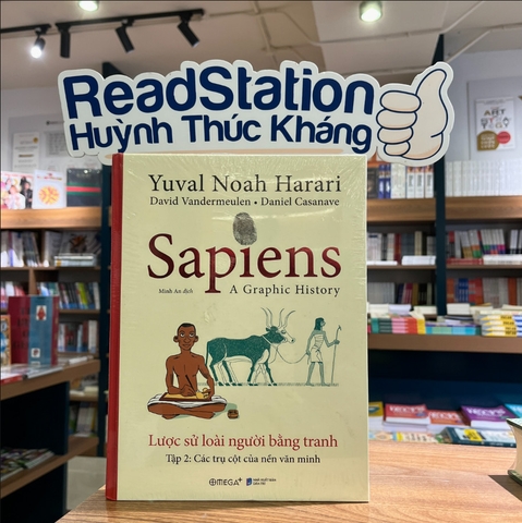 Sapiens lược sử loài người bằng tranh tập 2: Các trụ cột của nền văn minh (BC) 345k