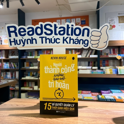 Người thành công không bao giờ trì hoãn 109k