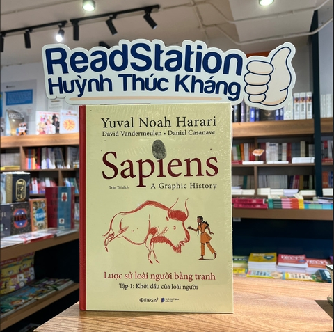 Sapiens lược sử loài người bằng tranh tập 1: Khởi đầu của loài người (BC) 345k