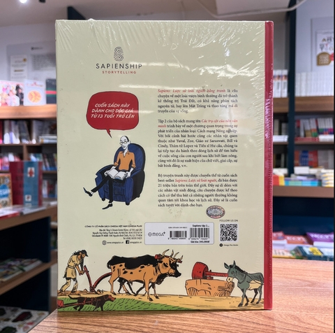 Sapiens lược sử loài người bằng tranh tập 2: Các trụ cột của nền văn minh (BC) 345k