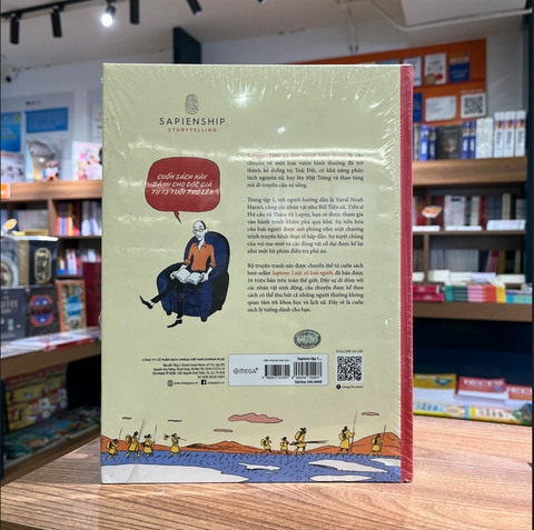 Sapiens lược sử loài người bằng tranh tập 1: Khởi đầu của loài người (BC) 345k