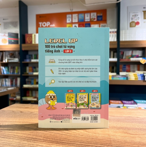 Level up - 100 trò chơi từ vựng tiếng anh ( lớp 3) 129k