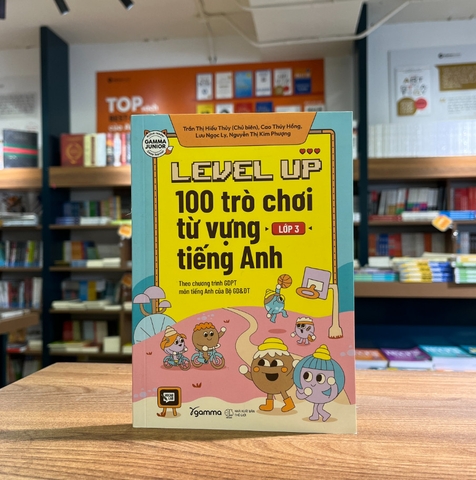 Level up - 100 trò chơi từ vựng tiếng anh ( lớp 3) 129k