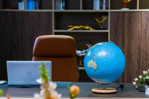 COLUMBUS DUO COUNT illuminated 30cm globe