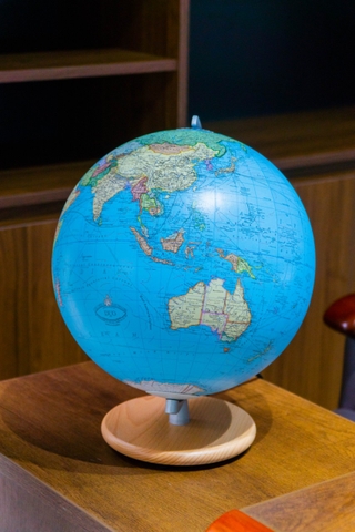 COLUMBUS DUO COUNT illuminated 30cm globe