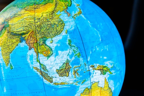 COLUMBUS DUO COUNT illuminated 30cm globe