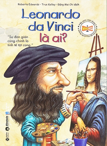 Bộ sách chân dung - Leonardo Da Vinci là ai? 59k