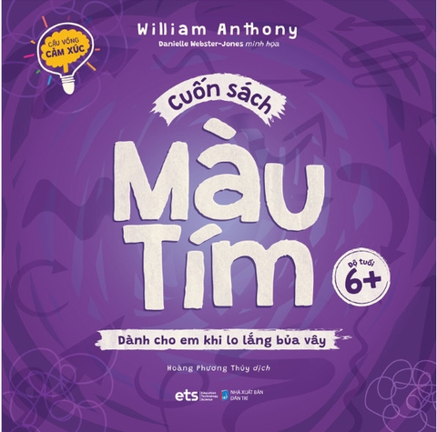 Bộ cầu vồng cảm xúc: Cuốn sách màu tím - dành cho em khi lo lắng bủa vây 50k