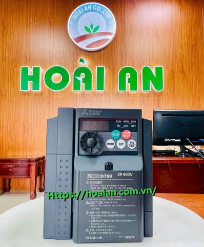 Biến tần Mitsubishi FR-D740-1.5K  1.5kW 3 pha 380VAC