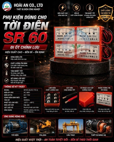 Phụ kiện dùng cho tời điện: Đi ốt chỉnh lưu SR 60