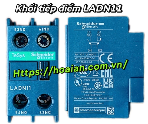 Tiếp điểm Schneider LADN11