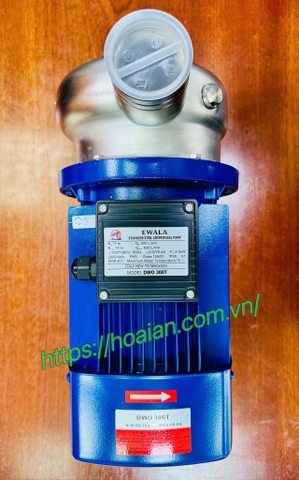 Máy Bơm ly tâm trục ngang đầu inox Ewara DWO 300T (3hp-380v)