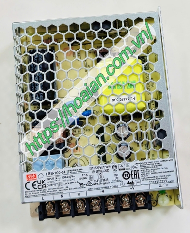 Bộ nguồn Meanwell LRS-100-24