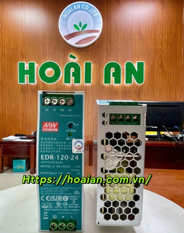 Bộ nguồn Meanwell EDR-120-24