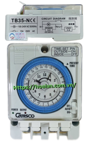 Timer 24H Camso TB35-N