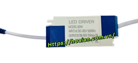 Đèn Led Driver 60W 600x600