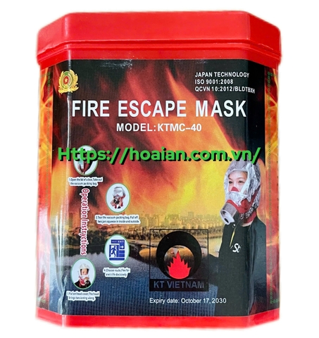 Mặt nạ PCCC chống khói KTMC-40