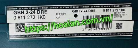 Máy khoan búa GBH2-24DRE 06112721K2