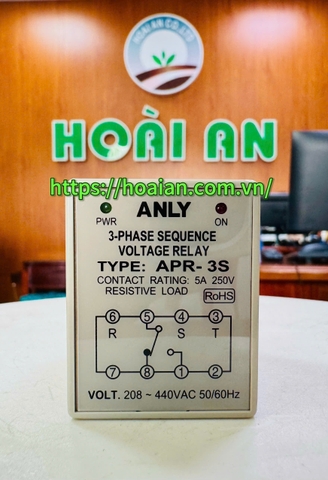 Relay bảo vệ pha Anly APR-3S